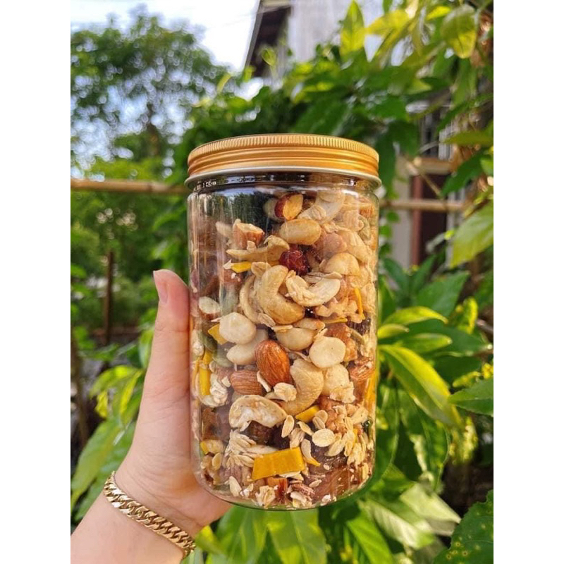 Ngũ cốc Granola siêu hạt siêu giòn 500gr