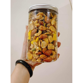 Ngũ cốc Granola siêu hạt siêu giòn 500gr
