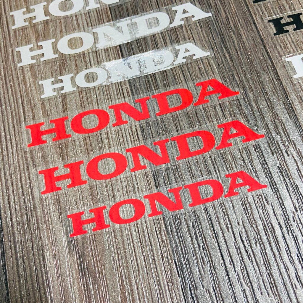 TEM HONDA CHẤT LIỆU PVC DÁN TRANG TRÍ CHO CÁC DÒNG XE HONDA CAO CẤP NHƯ ZIN TRỌN BỘ