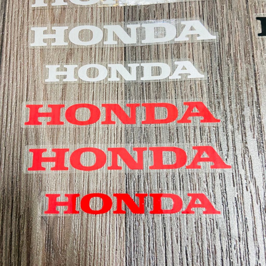 TEM HONDA CHẤT LIỆU PVC DÁN TRANG TRÍ CHO CÁC DÒNG XE HONDA CAO CẤP NHƯ ZIN TRỌN BỘ