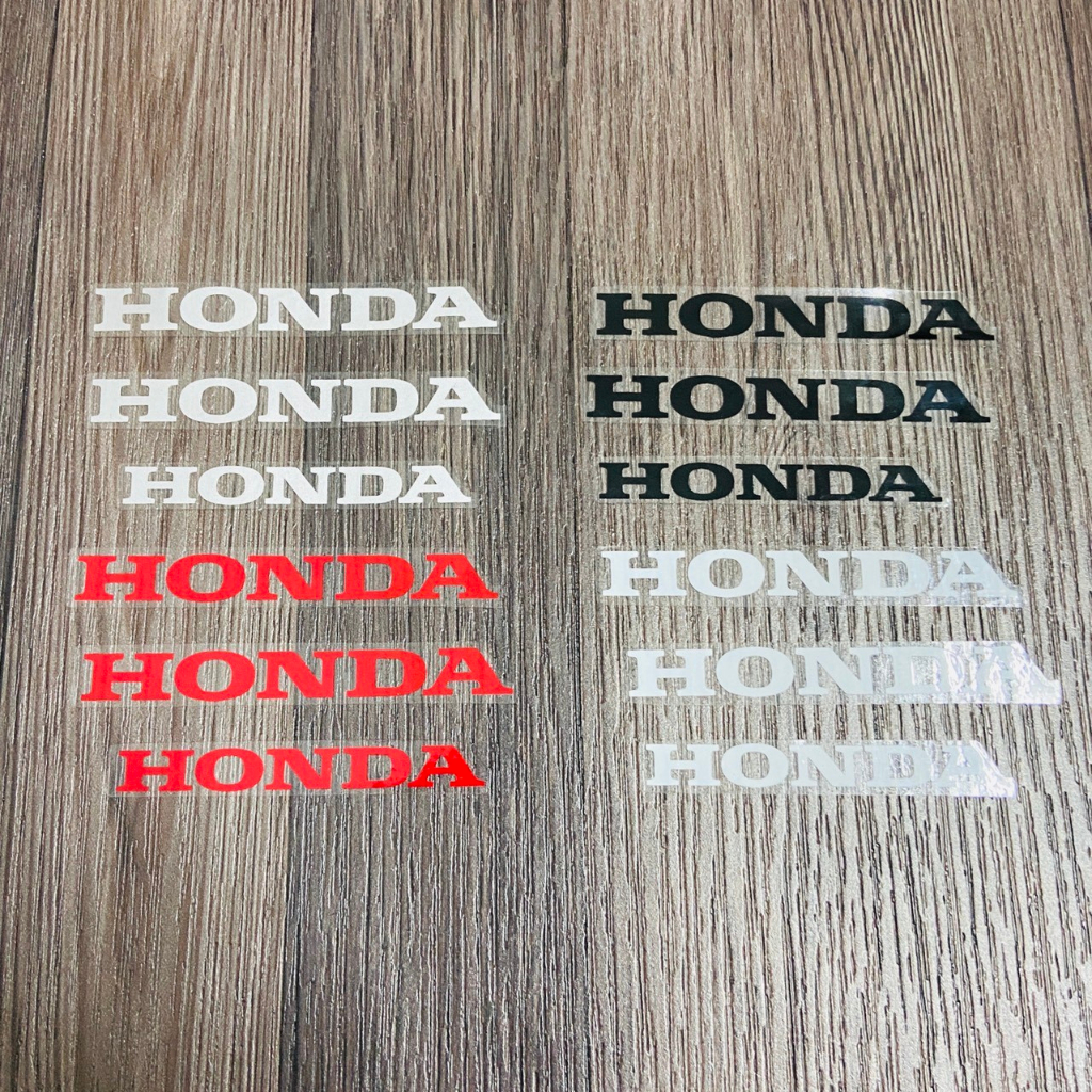 TEM HONDA CHẤT LIỆU PVC DÁN TRANG TRÍ CHO CÁC DÒNG XE HONDA CAO CẤP NHƯ ZIN TRỌN BỘ