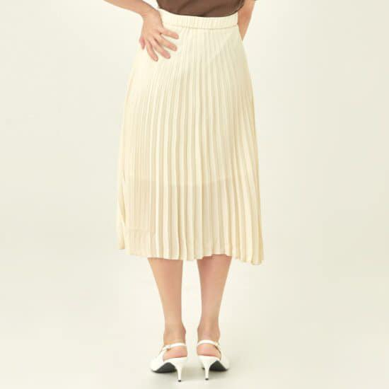 Chân váy xếp ly dáng dài phong cách Hàn Quốc đơn giản cho nữ