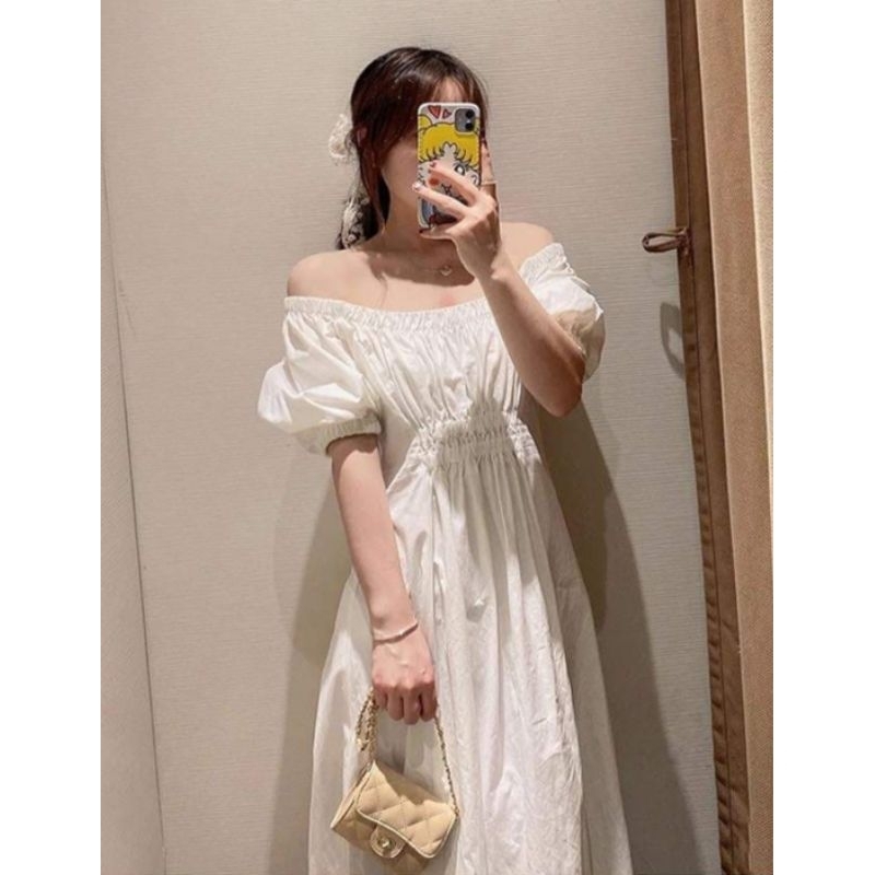 Váy trắng Zara đi biển size L