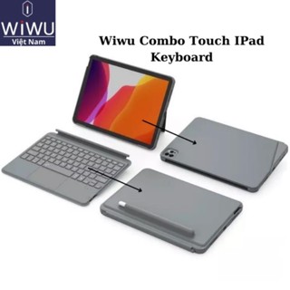 Bao da bàn phím WIWU Combo Touch Keyboard cho iPad Air 6 M2 11 inch 2024 , M4 , Gen 10 10.9 2022 ,11 inch,Air 5/4 ,Gen 9