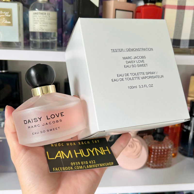 Nước hoa Nữ DAISY LOVE EAU SO SWEET 5ml - 10ml