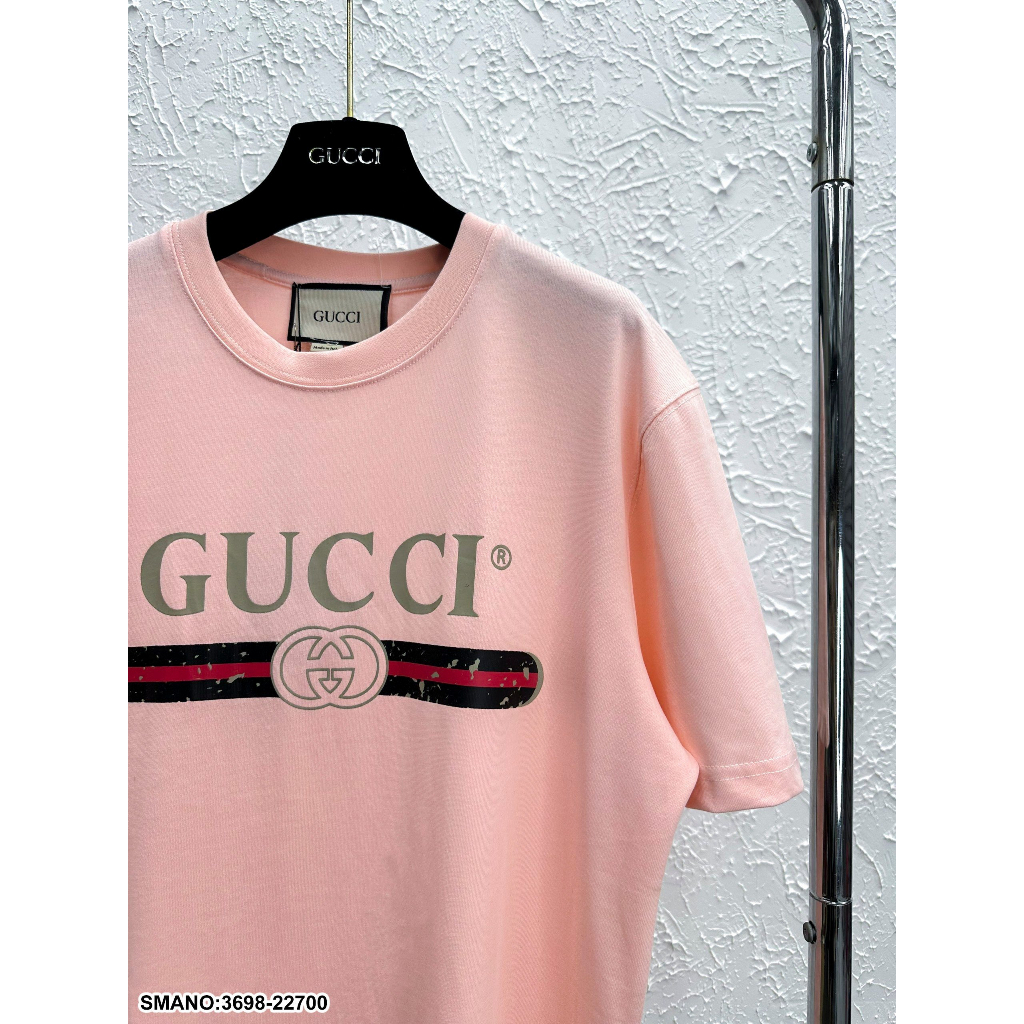 Áo Thun GC Hồng Chất Cotton Khô 3158 - Áo Phông Gc Hồng Thoáng Mát Thấm Hút Tốt Dáng Rộng Nam Nữ