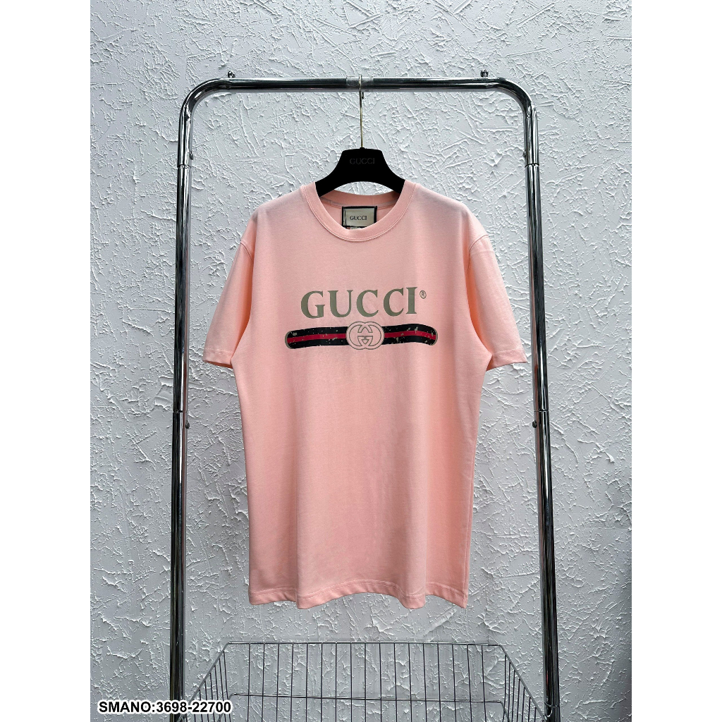 Áo Thun GC Hồng Chất Cotton Khô 3158 - Áo Phông Gc Hồng Thoáng Mát Thấm Hút Tốt Dáng Rộng Nam Nữ