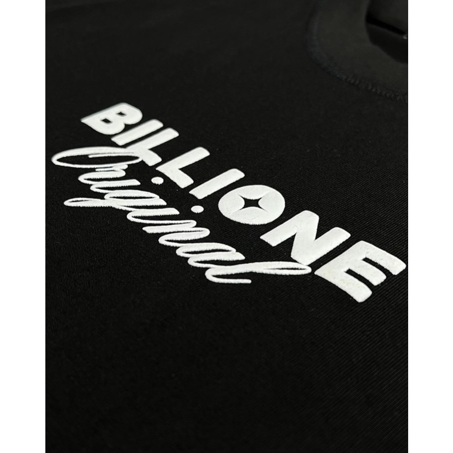 Áo Phông Nữ "Billione Original Baby Tee" 100% Cotton 280GSM Đen