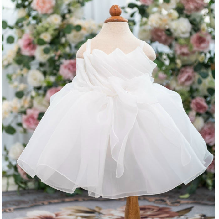 Váy Công Chúa Xếp Ly Cho Bé Gái Từ Trên 6Kg Siêu Đáng Yêu Đủ Màu