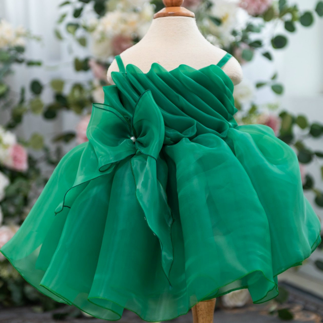 Váy Công Chúa Xếp Ly Cho Bé Gái Từ Trên 6Kg Siêu Đáng Yêu Đủ Màu