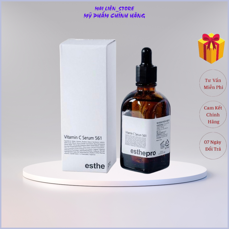 Tinh Chất Serum Dưỡng Trắng Da Vitamin C 561 Esthemax - Hàn Quốc [Hàng Chính Hãng]