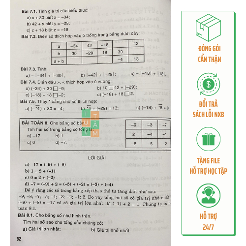 Sách - Định hướng và phát triển tư duy giải bài tập Toán khó lớp 6  - tập 1 và tập 2
