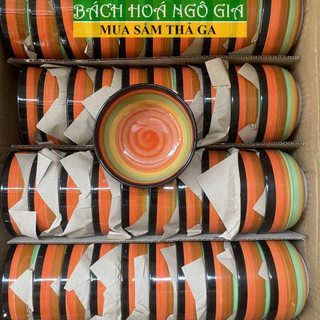 Chén gốm sứ Cầu Vồng đường kính 11,5cm dùng ăn cơm, ăn canh