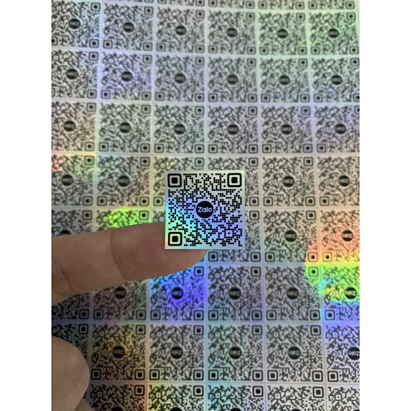 Tem Mã QR-CODE In Theo Yêu Cầu