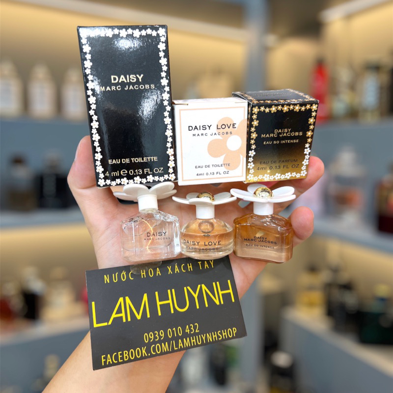 Nước hoa mini DAISY LOVE edt 4ml