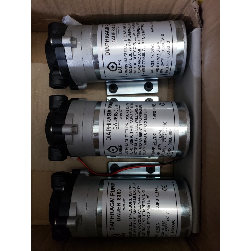 Bơm Máy Lọc Nước RO DAUER-8369 24V hút sâu đẩy khỏe