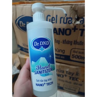 Gel rửa tay khô nano dnd 500ml