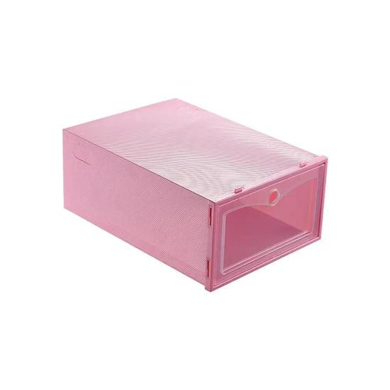 COMBO 10 Hộp đựng giày nắp nhựa PP trong suốt size 33x23x13,5cm