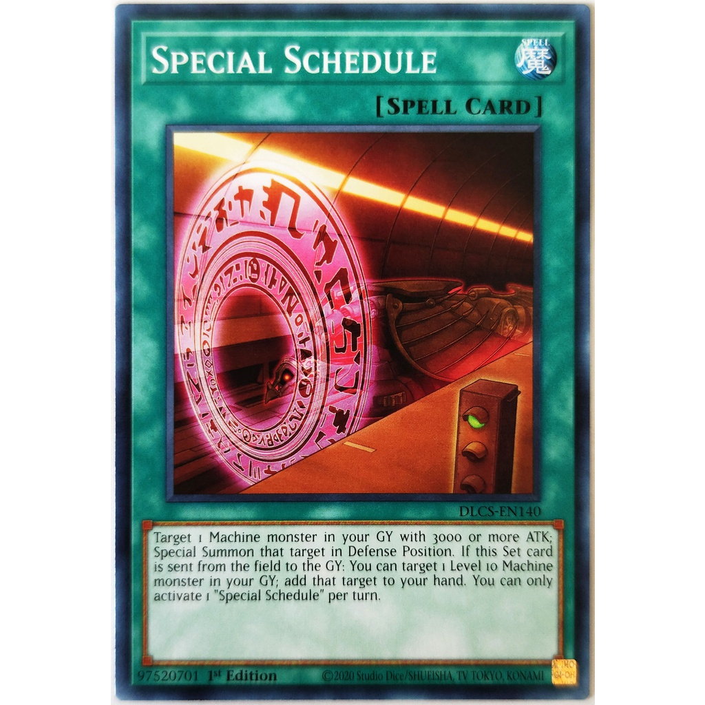 [Thẻ Yugioh] Special Schedule |EN| Common