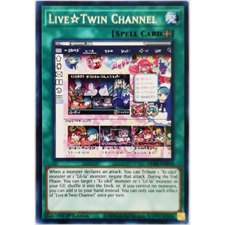 [Thẻ Yugioh] Live☆Twin Channel |EN| Rare