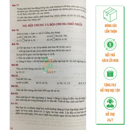 Sách - Tuyển chọn 400 bài tập Toán 6