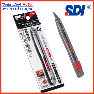 Dao trổ, rọc giấy SDI lưỡi 30 độ 3006C khóa an toàn lưỡi không rung