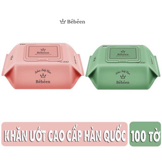 Khăn ướt/ giấy ướt bebeen hàn quốc 100 tờ
