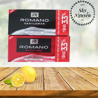 (Tặng 33%) Xà Bông Cục Romano 120g.