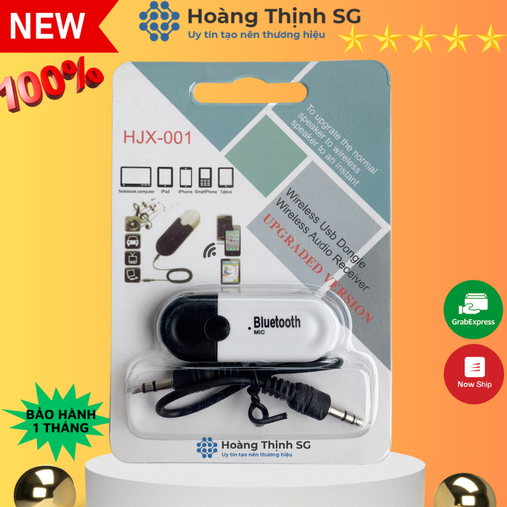 USB Bluetooth HJX-001 Biến Loa Thường Thành Loa Bluetooth – Loại Tốt