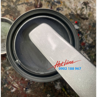 Sơn bạc trung sáng 1k nhũ trung sáng oto Auto paint đóng lon 1kg