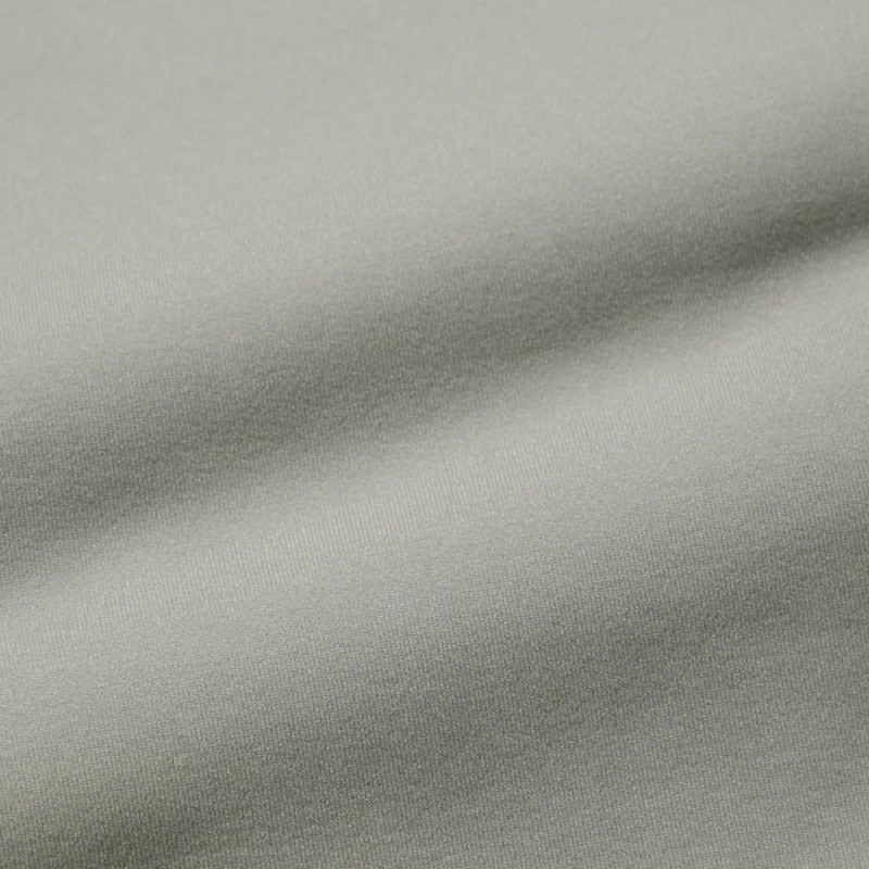 Quần Thể Thao Nam Ống Ôm Dần Siêu Co Giãn màu ghi sáng Uniqlo