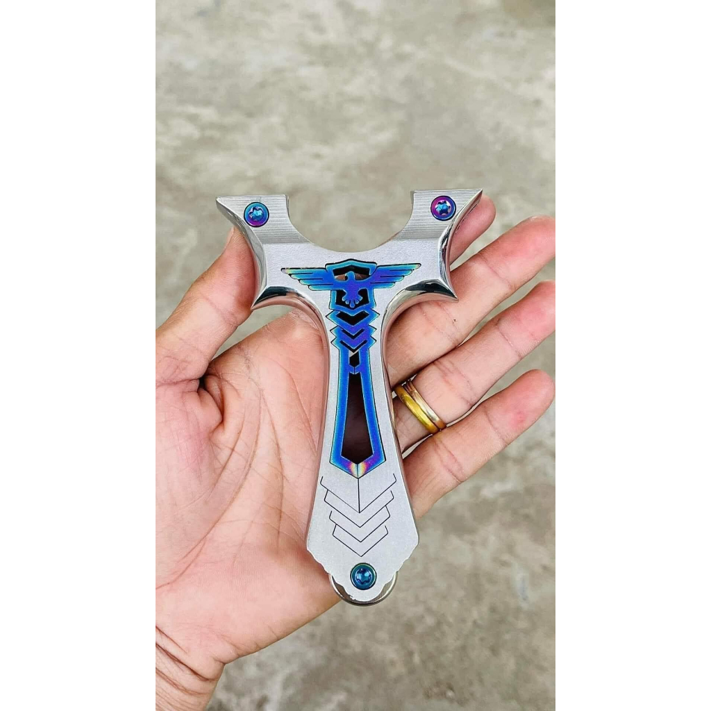 Ná thiên ưng hoàn thiện logo titan gắn hít bi