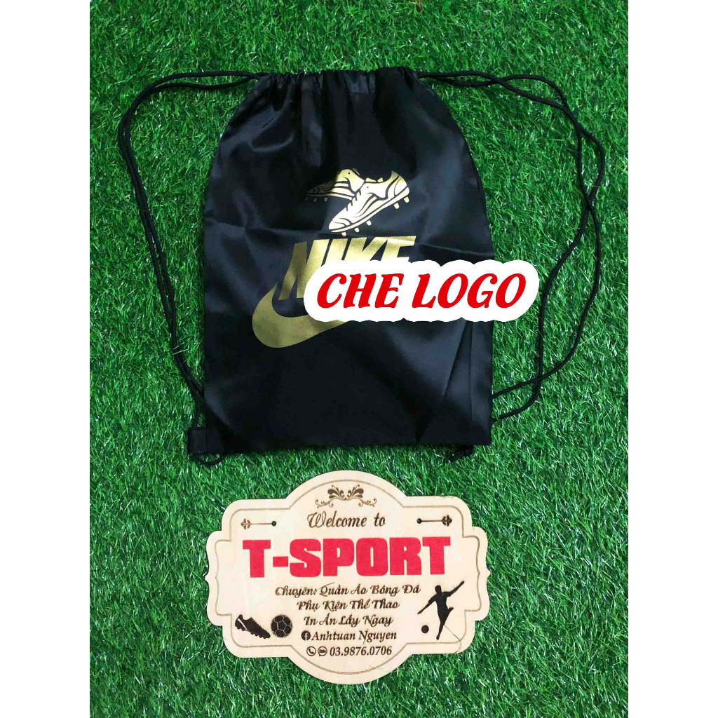 Túi dây rút thể thao đựng giày, quần áo in hình, tên số theo yêu cầu