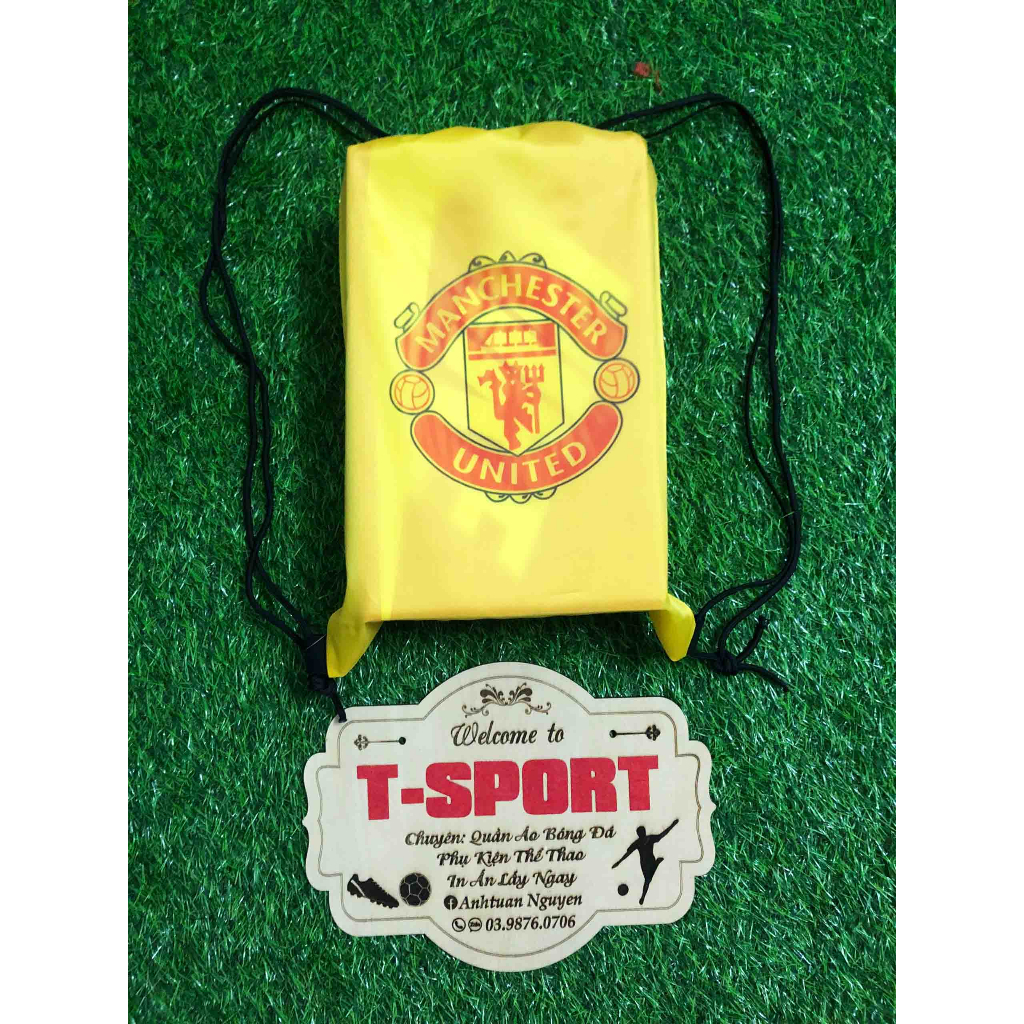 Túi dây rút thể thao đựng giày, quần áo in hình, tên số theo yêu cầu