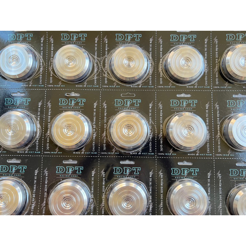 Nắp xăng inox 304 gắn cho tất cả các dòng xe