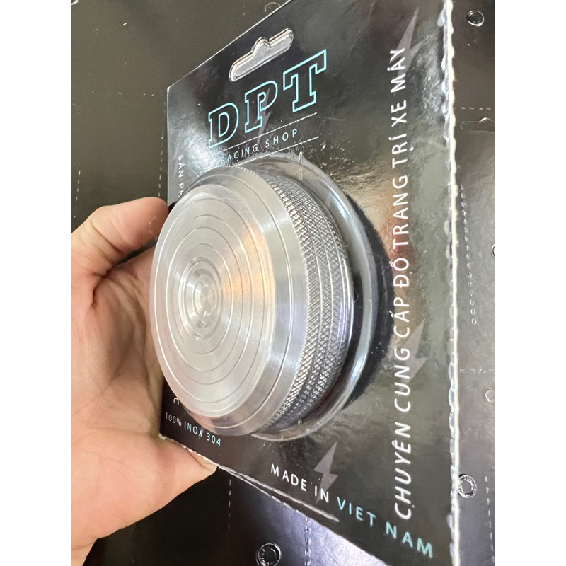 Nắp xăng inox 304 gắn cho tất cả các dòng xe