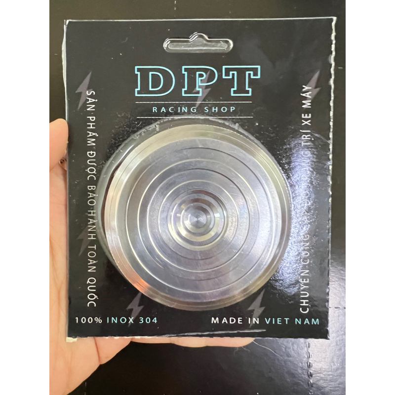 Nắp xăng inox 304 gắn cho tất cả các dòng xe