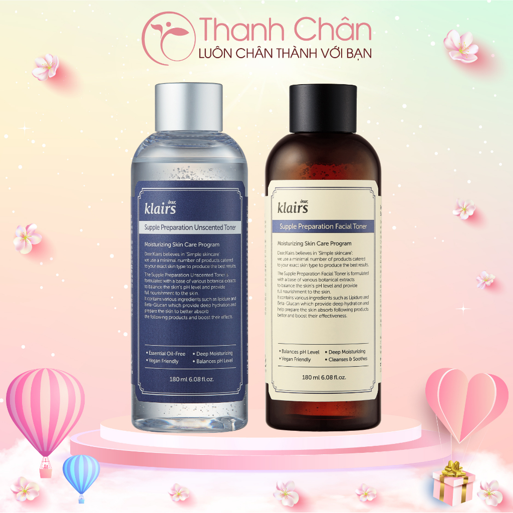 Nước hoa hồng Dear, Klairs Supple Preparation Toner 180ml | BigBuy360 - bigbuy360.vn