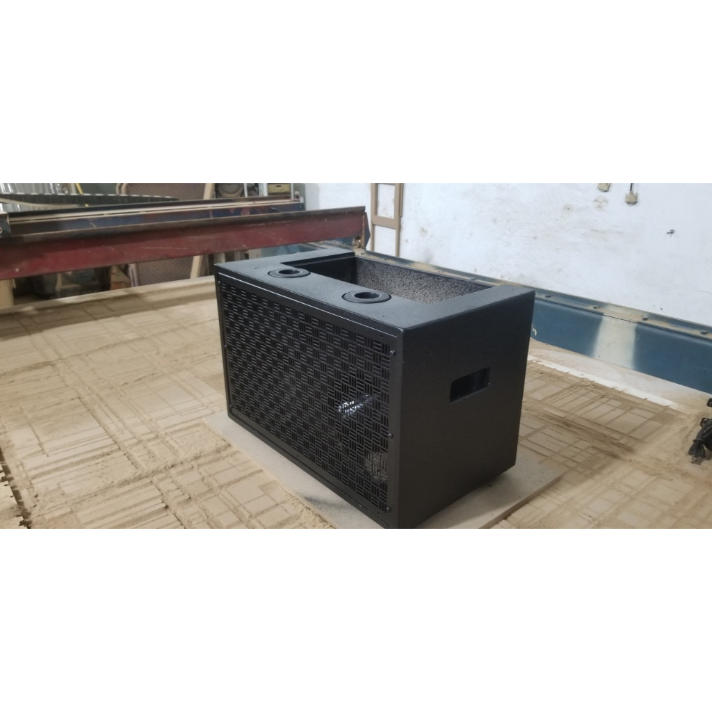 vỏ loa xách tay 20 đôi lưới sắt mạch 19x38