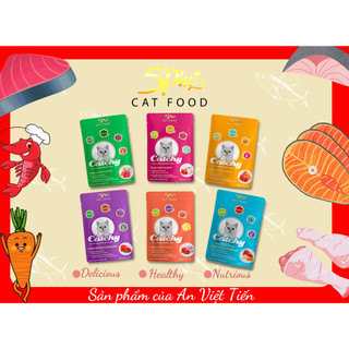 Pate 5Plus Catchy cho Mèo gói 70g