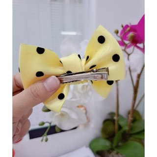 Kẹp tóc mái nơ 2 tầng dễ thương