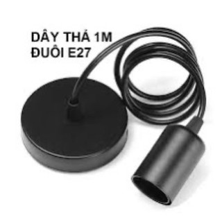 Dây đui đèn thả trần đui e27(như hình)