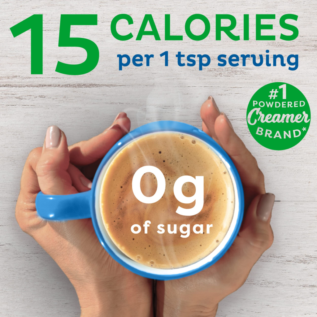 NHẬP MỸ - BỘT KEM PHA CÀ PHÊ COFFEE MATE NESTLE VỊ HẠNH NHÂN HAZENUT 298G KHÔNG ĐƯỜNG
