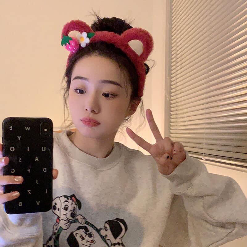 Băng Đô Bờm Cài Tóc  Ếch Xanh Ngộ Nghĩnh Dễ Thương