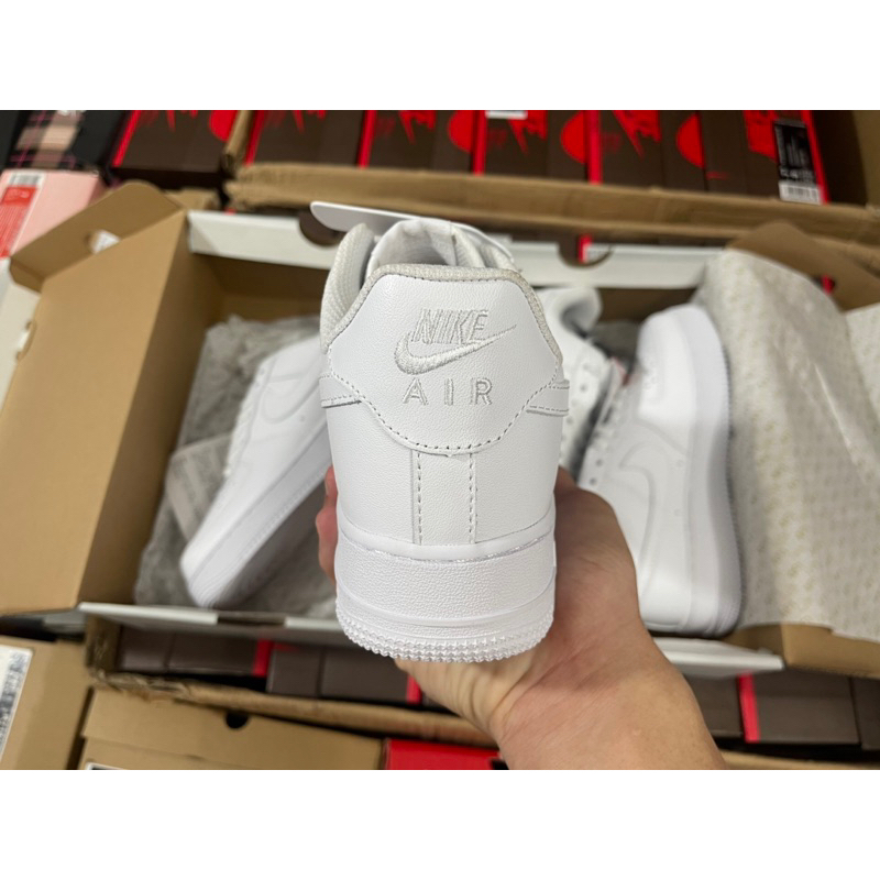 Giày NIKE AIR FORCE ONE LOW ALL WHITE | AF1 CAO CẤP