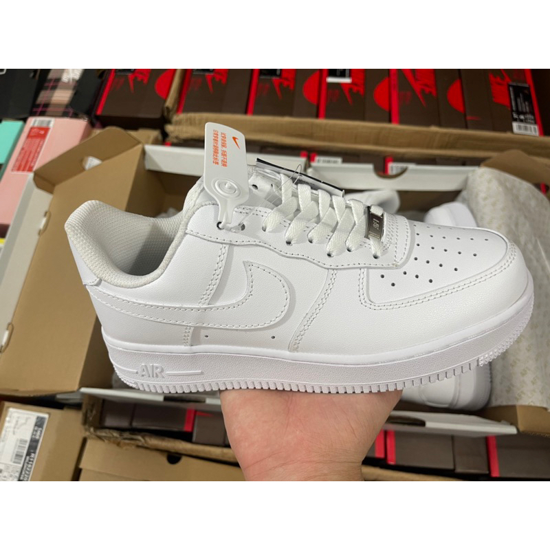 Giày NIKE AIR FORCE ONE LOW ALL WHITE | AF1 CAO CẤP