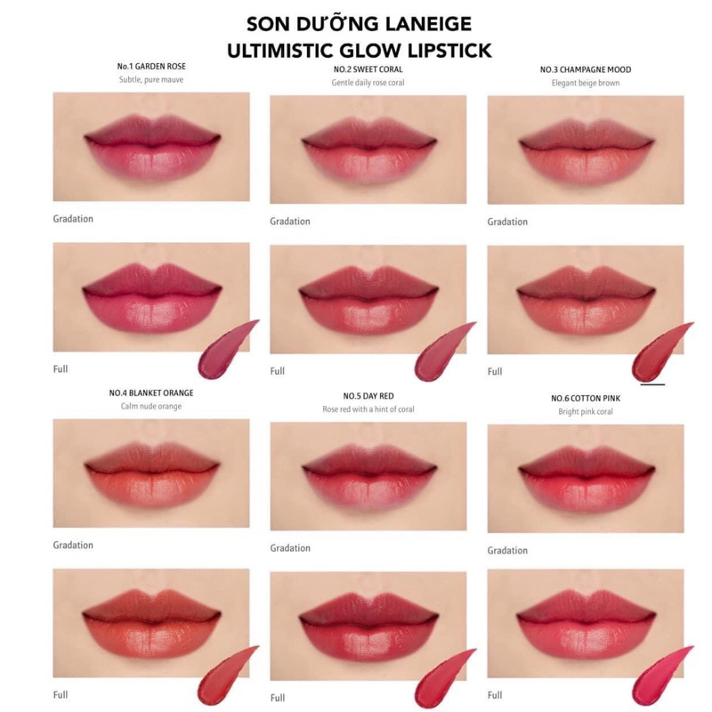 Son Laneige Ultimistic Lipstick Glow