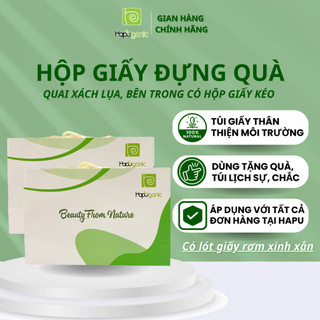 HỘP QUÀ TẶNG KÈM TÚI HAPU ORGANIC
