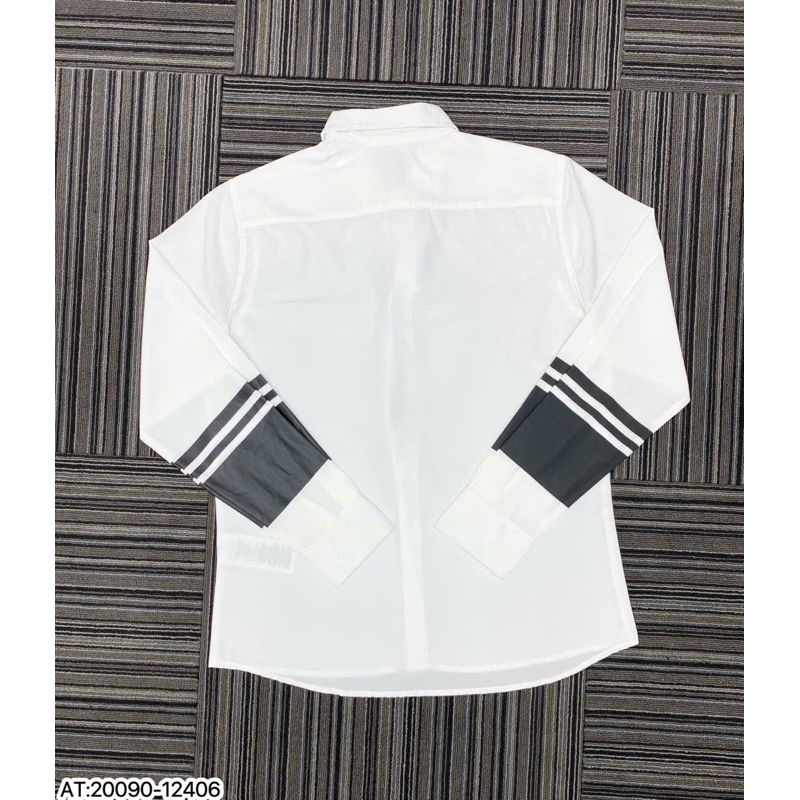 Áo Sơ mi nam hiệu AMI dài tay họa tiết thêu cực nét phong cách trẻ trung chuẩn form