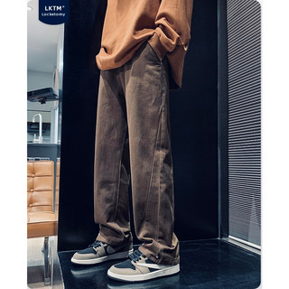 Quần jeans ống rộng vải denim cotton cao cấp SD817